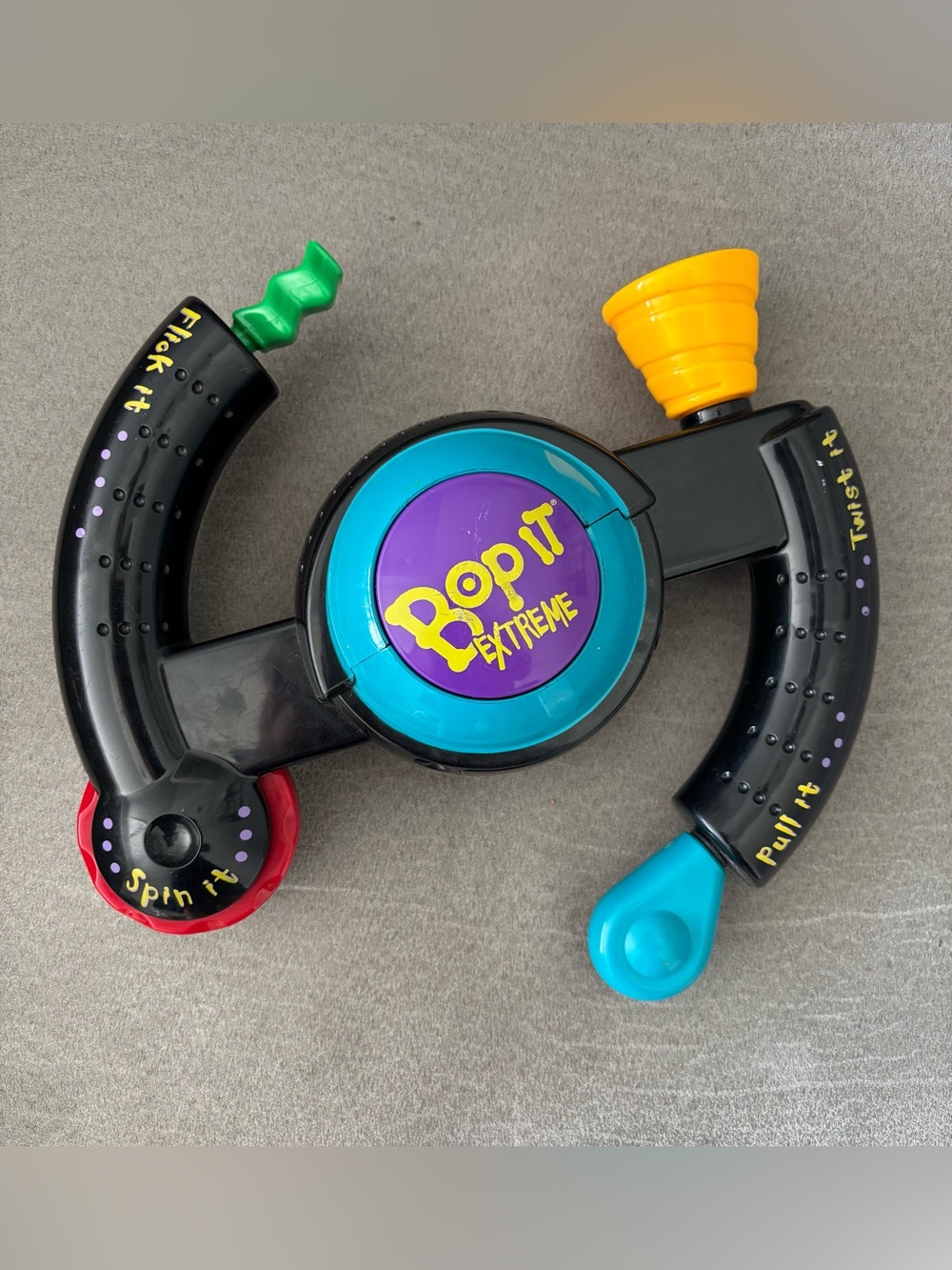 Bop It Extreme Hasbro 1998 Handheld Electronic Game Tested